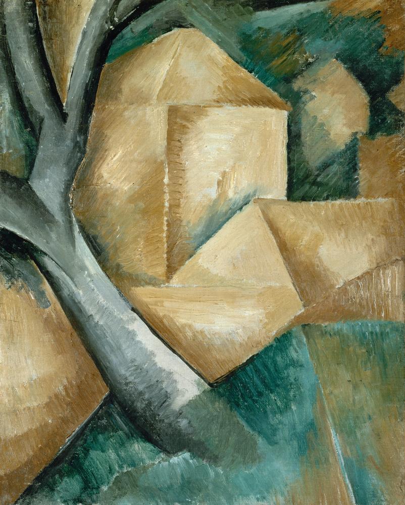 Georges_Braque,_1908,_Maisons_et_arbre,_oil_on_canvas,_40.5_x_32.5_cm,_Lille_Métropole_Museum_of_Modern,_Contemporary_and_Outsider_Art