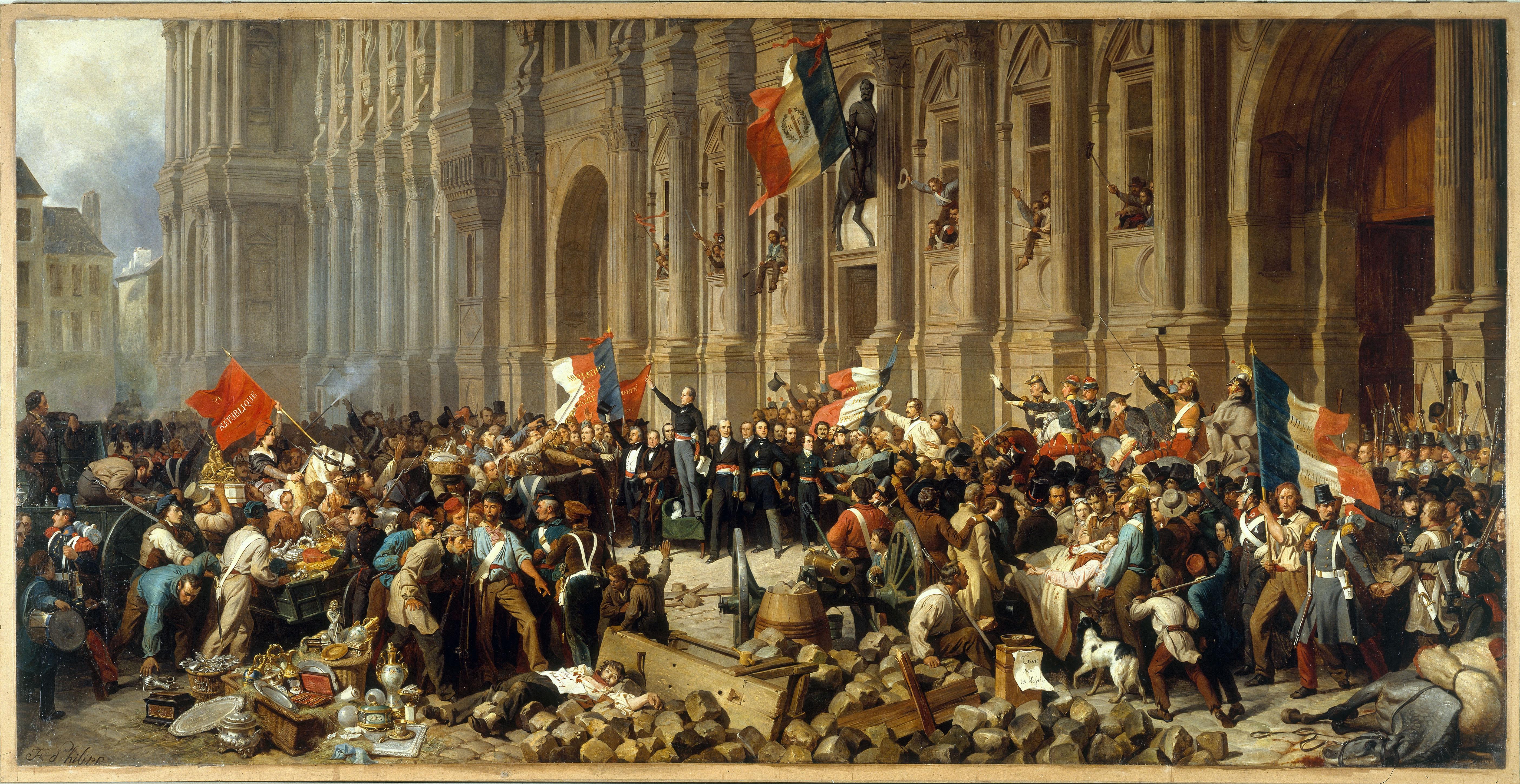 Philippoteaux_-_Lamartine_in_front_of_the_Town_Hall_of_Paris_rejects_the_red_flag