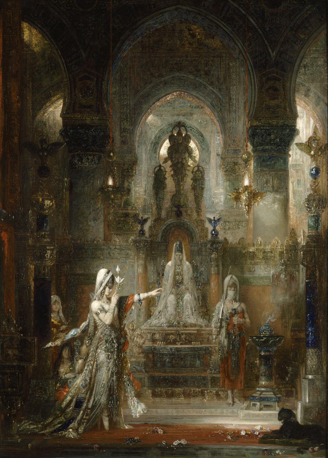 Salome_Dancing_before_Herod_by_Gustave_Moreau